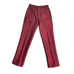 Rough Rider by Circle T Vintage Western EUC Riding Pants Womens Jeans Red